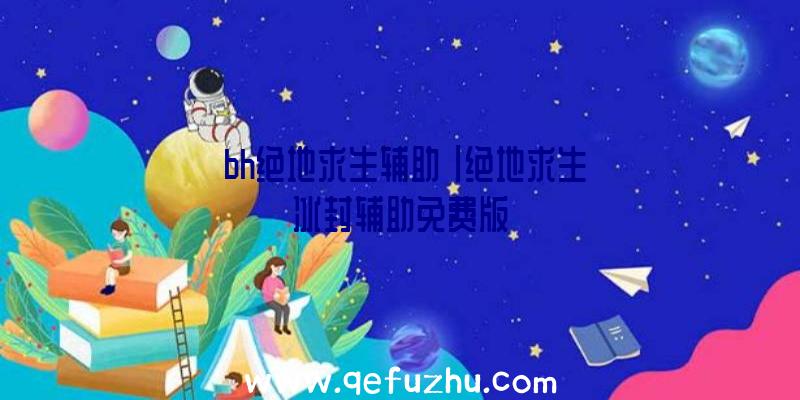 「bh绝地求生辅助」|绝地求生冰封辅助免费版